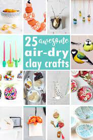 Clay Craft Ideas A Roundup Of Air Dry Clay Projects For Adults And Information On Types Of Cla Clay Crafts Air Dry Air Dry Clay Projects Clay Crafts For Kids