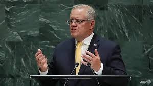Facebook has 'unfriended' australia with news ban, says scott morrison. Australia Pm Scott Morrison Lashes Climate Critics In Un Speech
