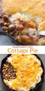 Easy Cottage Pie Made With A Mixture Of Ground Beef Ground Sausage And Mixed Vegetables In A Delicious Gravy And Baked Under A Layer Of Fluffy Mashed Potatoes Video Recipe Video