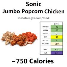 sonic nutrition popcorn en