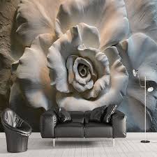 Cheap Rose Flower Wallpaper Buy Quality Wallpapers For Living Room Directly From China Mural Wallpap 3d Wallpaper Mural 3d Wallpaper For Walls Mural Wallpaper