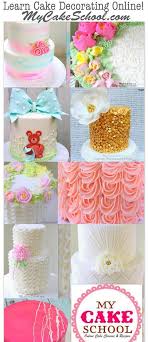 Learn Cake Decorating Online With My Cake School We Offer Hundreds Of Online Cake Decorating T Learn Cake Decorating Cake Decorating Tutorials Cake Decorating