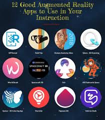 A take on the top 20. 12 Good Augmented Reality Apps To Use In Your Instruction Augmented Reality Apps Augmented Reality Virtual Reality Education