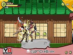 Ben 10 Ultimate Samurai Game Play Online At Y8 Com