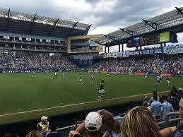 Childrens Mercy Park Section 130 Row 7 Home Of Sporting