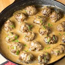Swedish Meatballs With Ground Beef Panko Breadcrumbs Milk Chopped Onion Garlic Fresh Oregano Meatball Recipes Swedish Meatball Recipes Swedish Meatballs