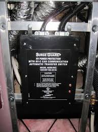 The surge guard line of automatic transfer switches ensures continuous power to basic surge protection of 2600 joules at 76,400 amps. Surge Guard Automatic Transfer Switch Installation Keystone Rv Forums
