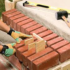 Brick repair takes a bit of time and effort but isn't hard to do. Finishing Steps With Mortared Brick Better Homes Gardens