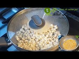 Pop Corn Sans Huile قلي ذرة بماء كلية او فشارصحي Popcorn Mais فشار ذر Pop Corn Cuisine Thermomix Recette
