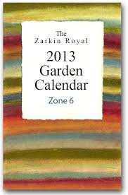 The Zarkin Royal Garden Calendar With Planting Dates Zarkin