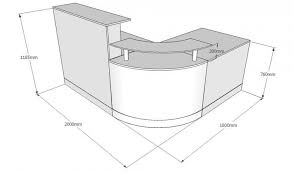 Fusion Curved Quadrant Reception Desk Front Reception Desk Dimensions Reception Desk Height Reception Desk