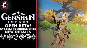 Genshin Impact Open Beta China Only Cross Play Save Functionality Youtube