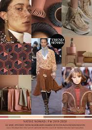 Trendsenses Moodboard Native Nomad Fall Winter 2019 2020 Trendsenses Com Color Trends Fashion Fashion Trends Winter Fashion
