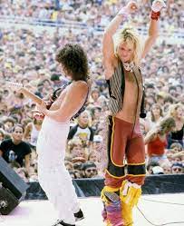 Back to 80s - Eddie Van Halen and David Lee Roth of Van... | Facebook
