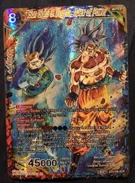 Jul 15, 2011 · gogeta (ゴジータ, gojīta) is the resulting fusion ofgoku and vegeta, when they perform the fusion dance properly. Most Expensive Dragon Ball Super Cards Ever Pull Rates