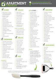 Apartment Checklist Apartment Checklist First Apartment Checklist New Apartment Checklist