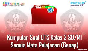 We did not find results for: Lengkap Kumpulan Soal Uts Kelas 3 Sd Mi Semua Mata Pelajaran Genap Bospedia