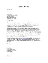 25 Office Assistant Cover Letter Job Cover Letter Resume Cover Letter Examples Administrative Assistant Cover Letter
