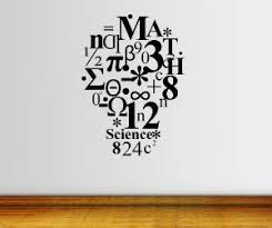 Math And Science Wall Sticker Wall Decal Sticker School Stickers Wall Decals