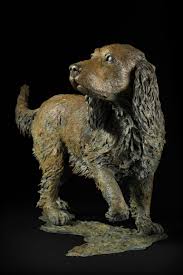 Internationally renowned san diego artist sandra brue has been bringing sculptures to life for over 25 years. Fergus The Cocker Spaniel Sculpture By Knox Field Saatchi Art