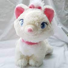 Disney Store Exclusive Aristocats Marie Plush White Cat Stuffed Animal Toy 19 Stuffed Animal Cat Pet Toys Marie Aristocats