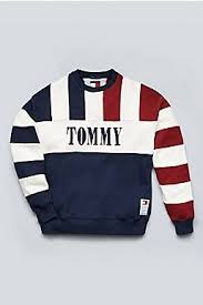 Stripe Sweatshirt Tommy Hilfiger Mens Sweatshirts Hoodie Tommy Hilfiger Outfit Mens Sweatshirts