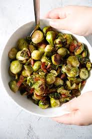 Maybe you would like to learn more about one of these? Maple Roasted Brussel Sprouts With Bacon Lexi S Clean Kitchen