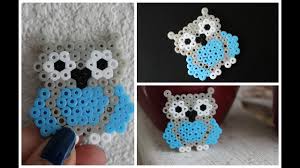Modele perle a repasser harry potter. Diy Hibou En Perles Hama Perles A Repasser Youtube