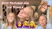 26 03 2019 45 beste einfache und schnelle frisuren für die schule. Einfache Schnelle Frisuren Fur Schule Arbeit Back To School Frisuren Cali Kessy Youtube