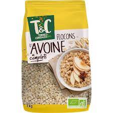 Les flocons d'avoine pour réguler la faim. Flocons D Avoine Bio Terres Et Cereales Le Paquet De 1kg A Prix Carrefour