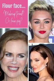 Flour Face Makeup Trend Or Beauty Fail New Makeup Trends Makeup Angelina Jolie Makeup