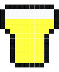 Pixel Art Beer Wall Decals Stickaz