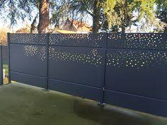 Panneau Decoratif Ambellya Bulles Panneau Decoratif Jardin Cloture Maison Porte Moderne