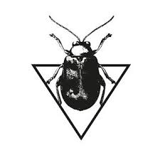 Triangular Beetles For Tatoo Tatouage Insecte Dessin Insecte Scarabee