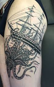 the symbology of ships in the tattoo