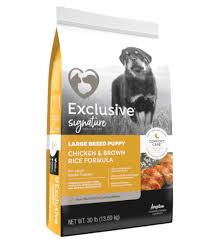Our research has always been aimed at finding the best foods for diseases affecting our faithful. Exclusive Signature Chicken Brown Rice Formula Large Breed Puppy Food 30 Lb Wilco Farm Stores