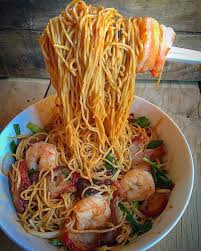 Pin By Annabelle Voazara On Grubz Fish Seafood Food Rice Noodles Food Inspiration