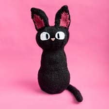 So when i decided to design baby v a kitty cat. Jiji The Cat Free Toy Knitting Pattern Knitting Bee