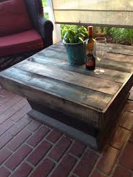 Pallet Wood Or Fence Slat Fire Pit Table Cover Great For Summer When You No Longer Need The Fire Cost Fire Pit Table Cover Fire Pit Table Fire Pit Backyard