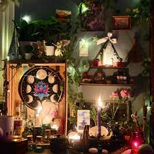 Earth Witch Altar Witch Room Wiccan Decor Witchy Bedroom Ideas