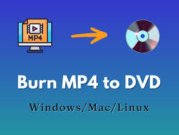 كيفية الحرق MP4 إلى DVD على WindowsMacLinux؟