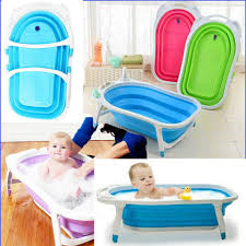 Foldable toddler bathtub (multiple colors) One Store Foldable Baby Bath Tub One Of The Best Facebook