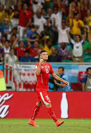 Blerim Dzemaili Photos Photos Switzerland V France Group E Fifa World Cup France Goal Celebration