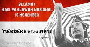 50 ucapan selamat hari kemerdekaan ke 74 ri lengkap dengan bahasa inggris cocok untuk update status tribunnews com mobile. 60 Kata Kata Ucapan Selamat Hari Pahlawan 10 November 2018 Smp Negeri 1 Kalianda Lampung Selatan