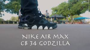 NIKE AIR MAX CB 34 GODZILLA ON FEET AND BEHIND THE SCENES PHOTOSHOOT WITH  SYMONE SEVEN - YouTube