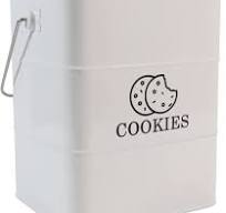 Amazon.com: Gdfjiy Cookie Jars, White Cookie Storage ...
