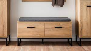 Akcije nije moguce kumulirati nit. Garderobenbank Toledo Sitzbank Flurbank Eiche Melamin Metall Schwarz