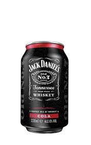 Jack and coke in a can. Jack Daniel S Old No 7 Cola