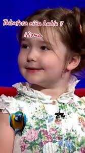 Bambina Parla 7 Lingue Speak Now