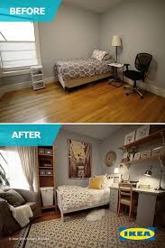 He slept on a mattress on the floor and saved up for 5 years in order to afford all the ikea pieces. Fine 26 Small Bedroom Makeover Ideas That Better Your Day For You Small Room Makeover Small Bedroom Makeover Small Bedroom Decor